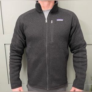 Patagonia Men’s Better Sweater Full Zip - Size Medium in Black